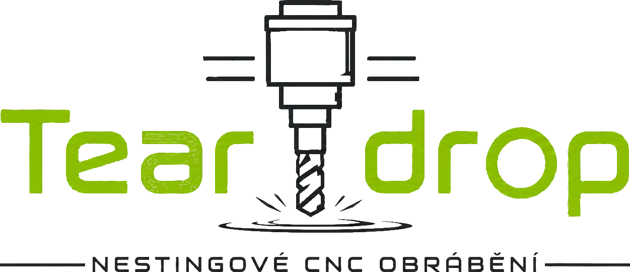 Teardrop — Nestingové CNC Obrábění